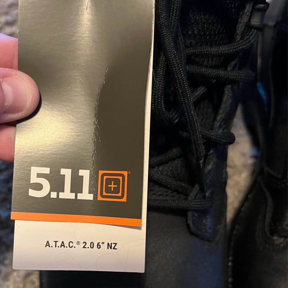 5.11 Tactical A.T.A.C. Black Boots - Picture 5 of 7